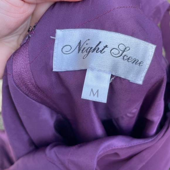 NIGHT SCENE BEADED MIDI DRESS - Picture 3 of 4